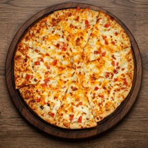 Alfredo Chicken pizza