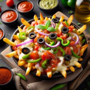 Loaded Fries (Baked)
